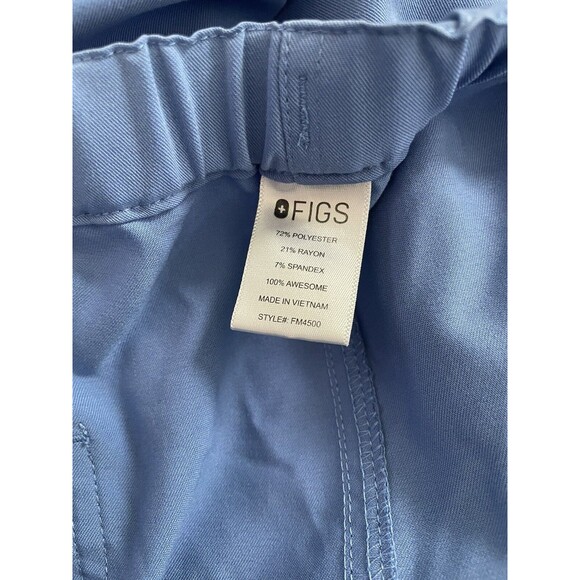 FIGS Pisco Basic Scrub Pants Ceil Blue FM4500 Size XL - Picture 4 of 11